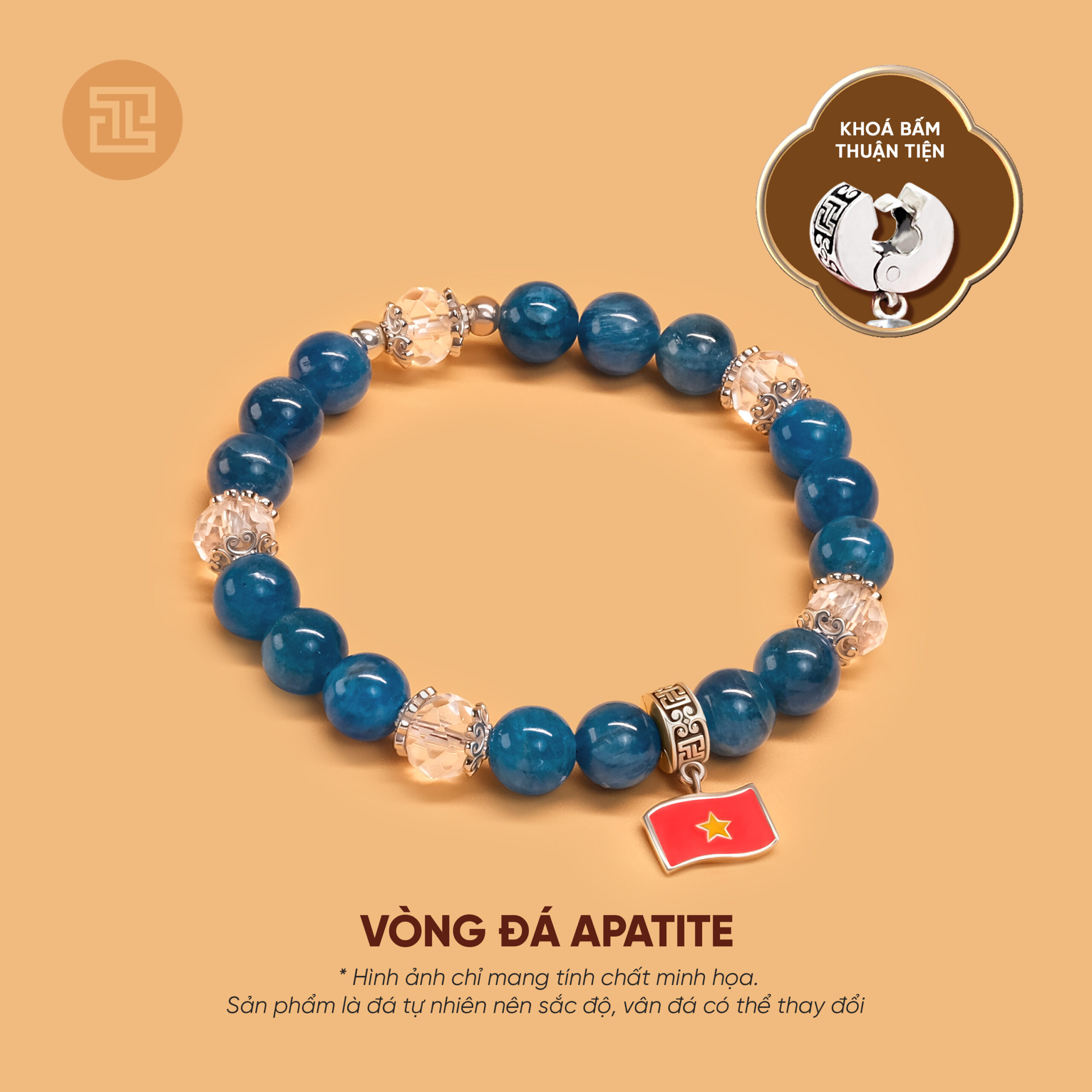 VÒNG APATITE BIỂN XANH