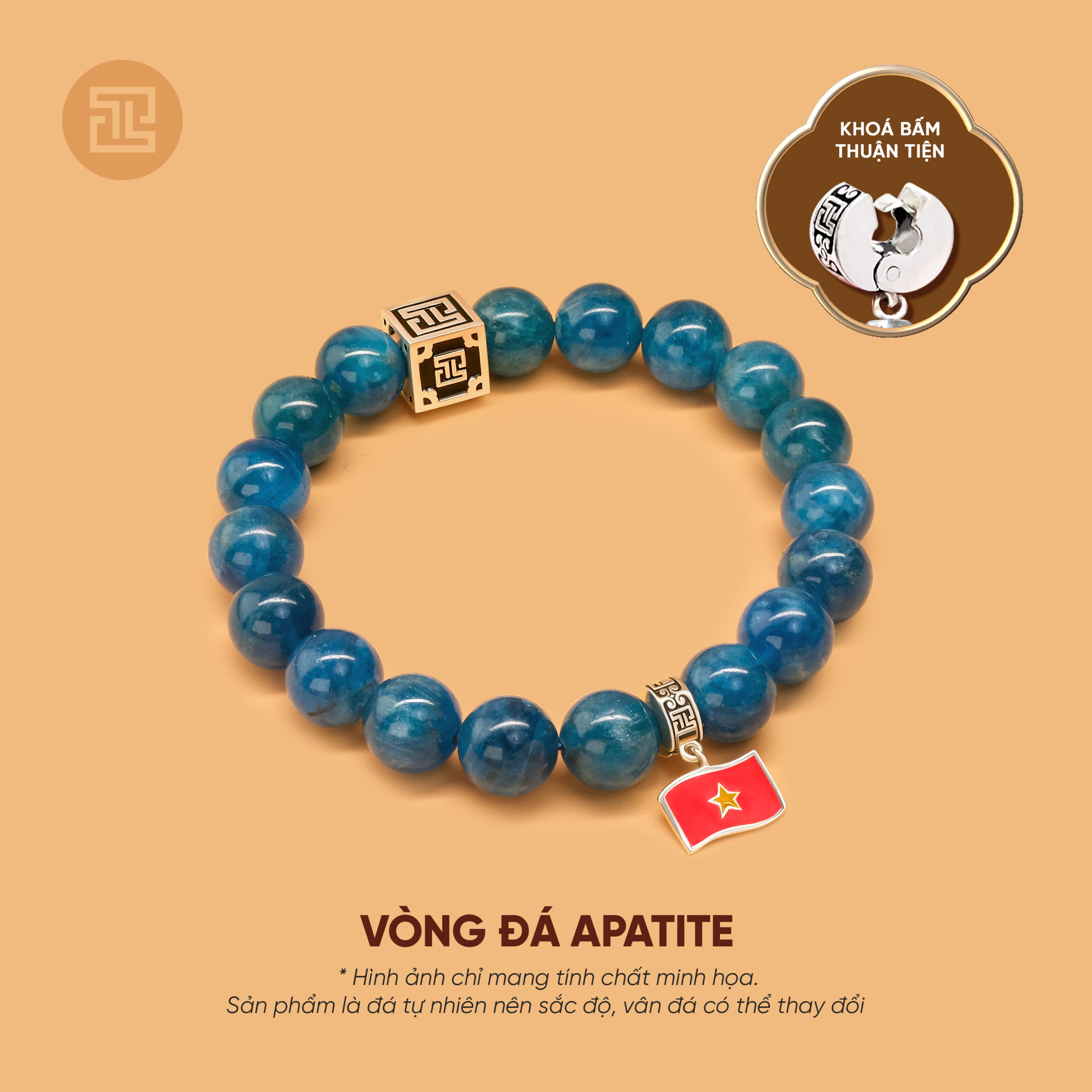 VÒNG APATITE BIỂN XANH
