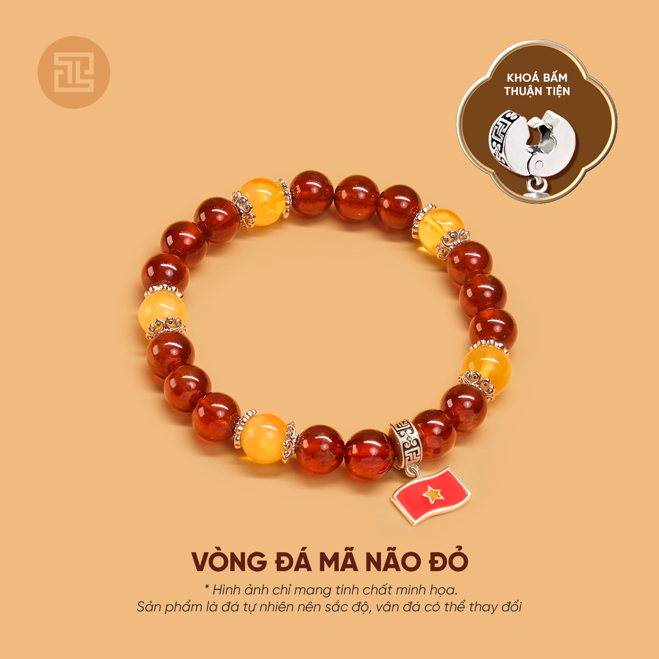 VÒNG GARNET LỰU ĐỎ