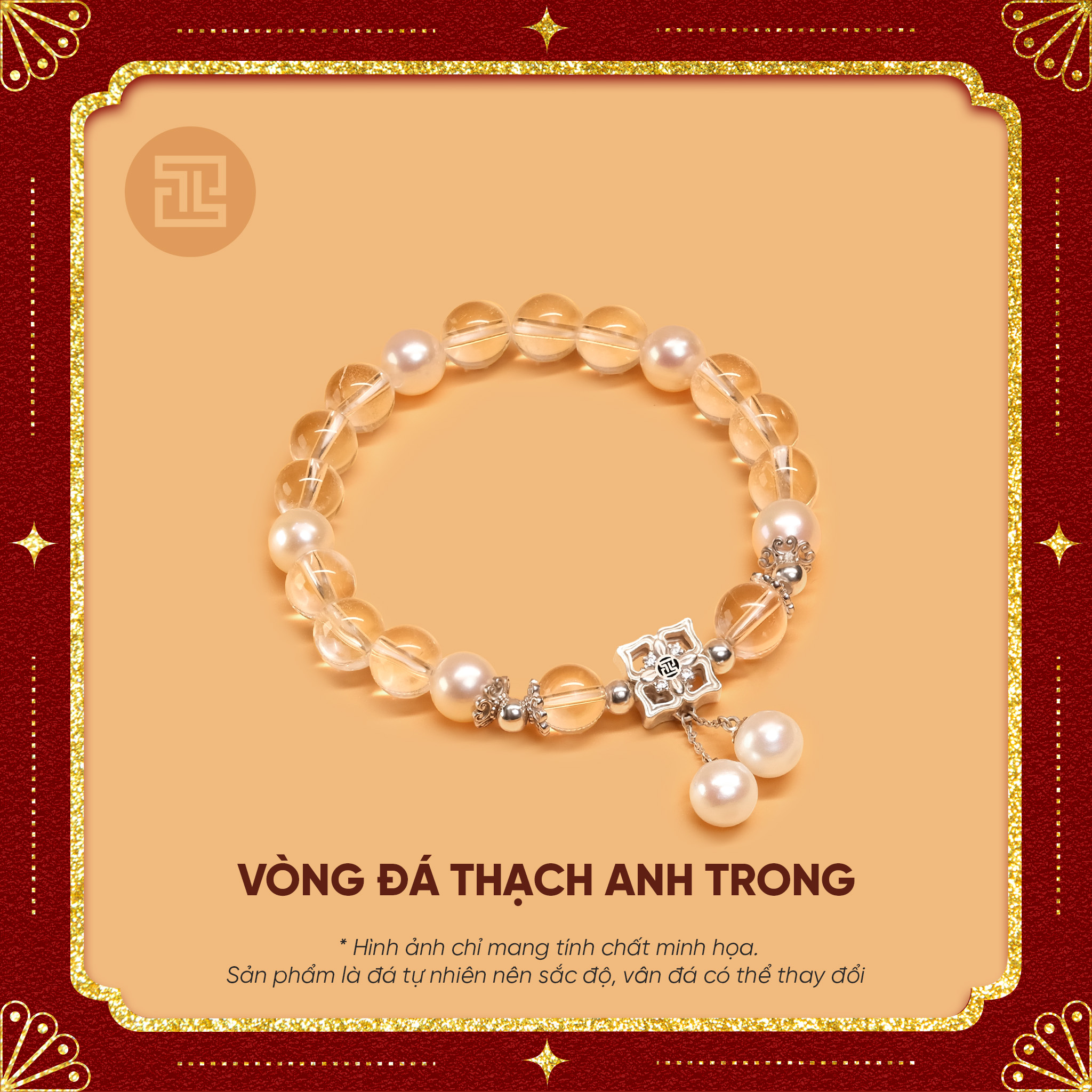 VÒNG THẠCH ANH TRẮNG TRONG