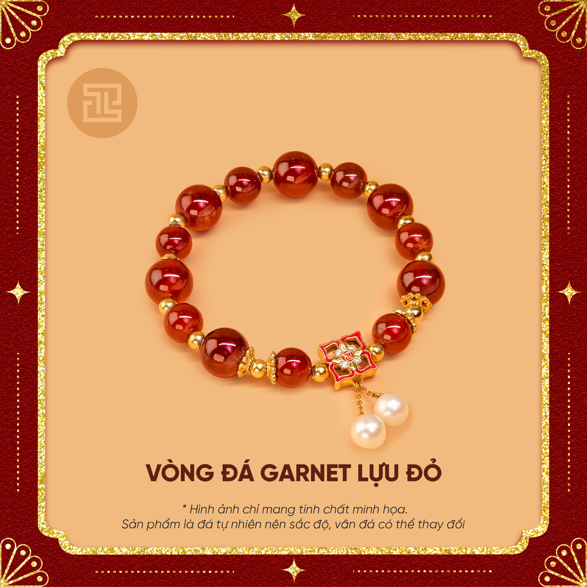 VÒNG GARNET LỰU ĐỎ