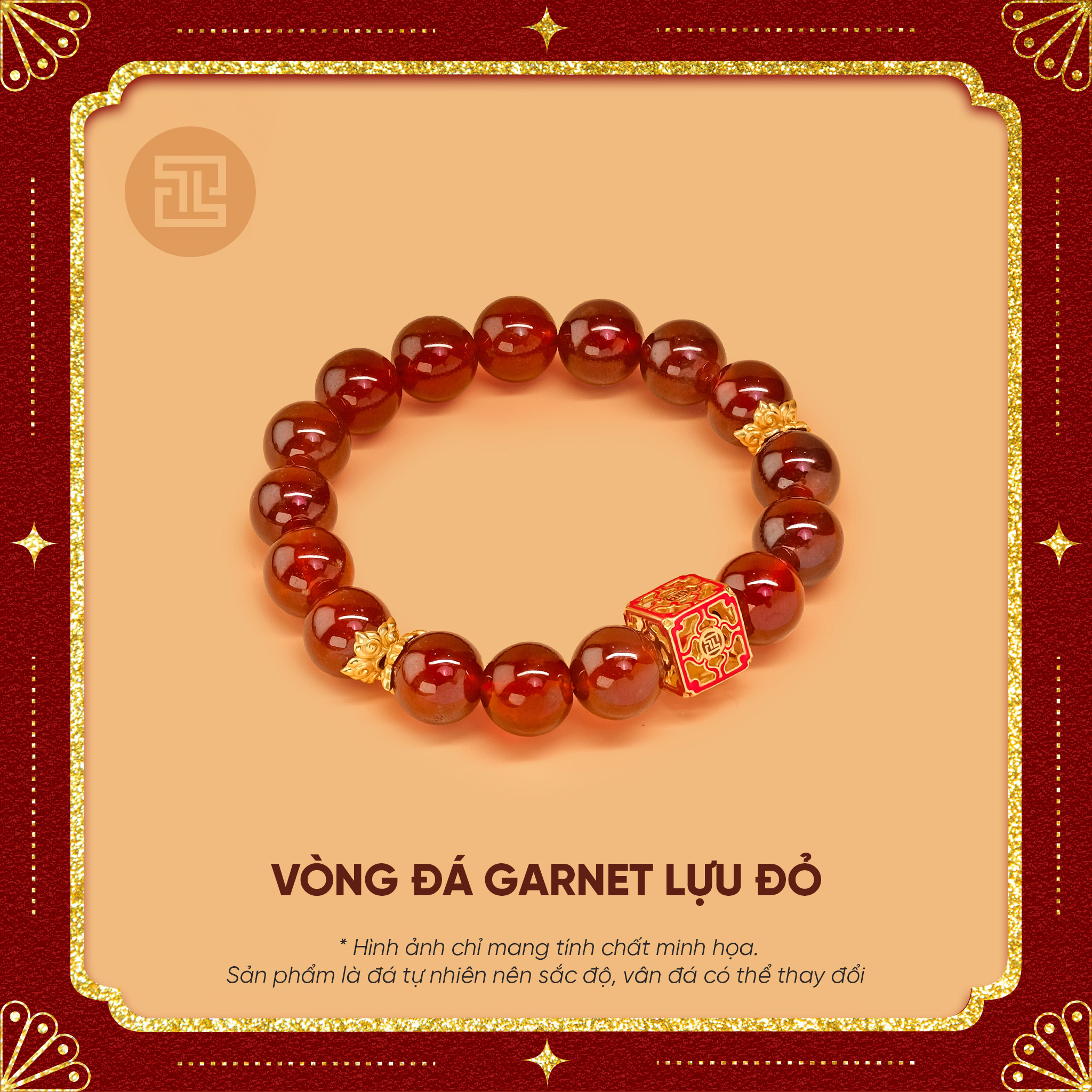 VÒNG GARNET LỰU ĐỎ